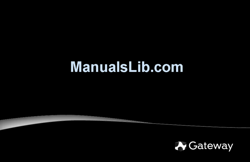 Gateway M-1408j User manual
