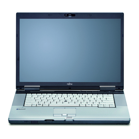 Fujitsu E8420 - LifeBook - Core 2 Duo 2.26 GHz Quick start guide