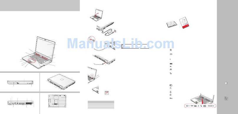 Fujitsu E8420 - LifeBook - Core 2 Duo 2.26 GHz User manual