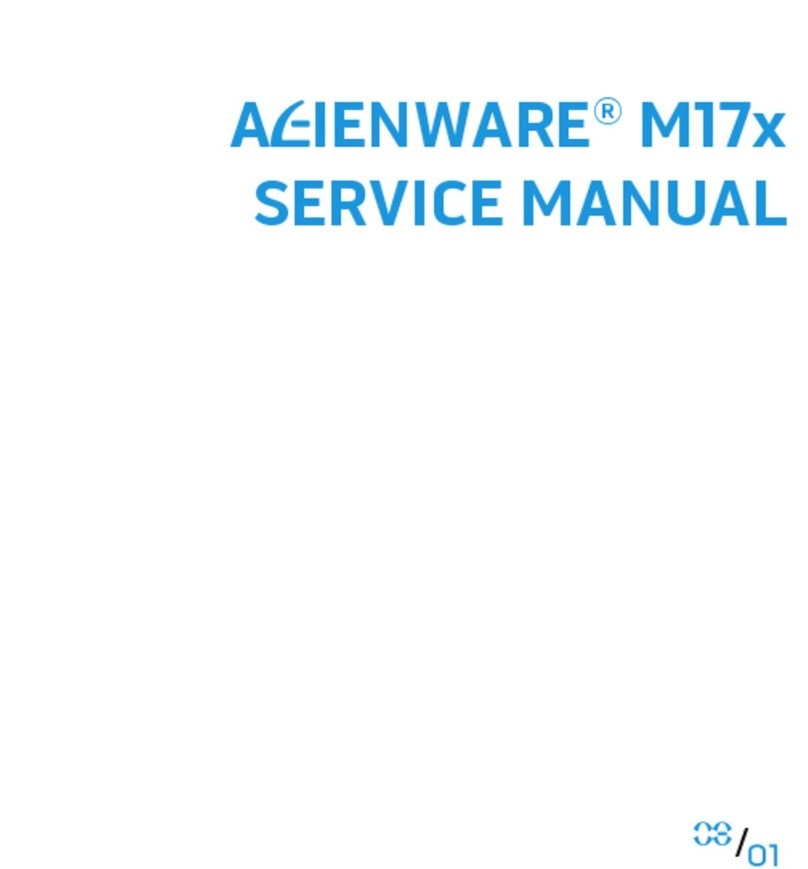 Dell Alienware M17x - GAMING LATTOP User manual