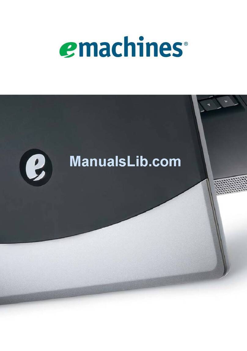 eMachines M2350 - Athlon XP 2.08 GHz User manual