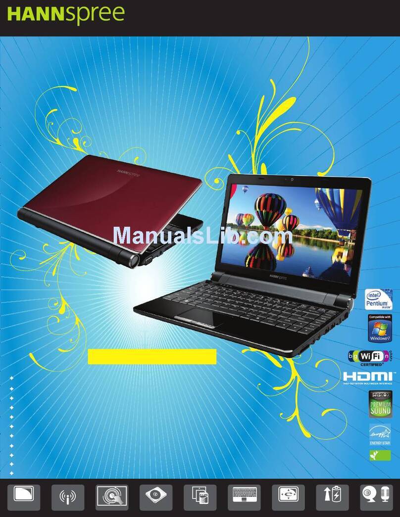 HANNspree HannsBook SN12E23BUP212 User manual