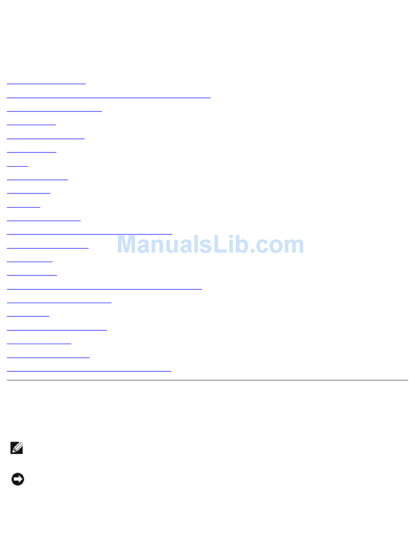 Dell Dimension 9100 User manual
