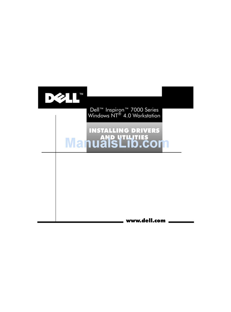 Dell Inspiron 7000 User manual