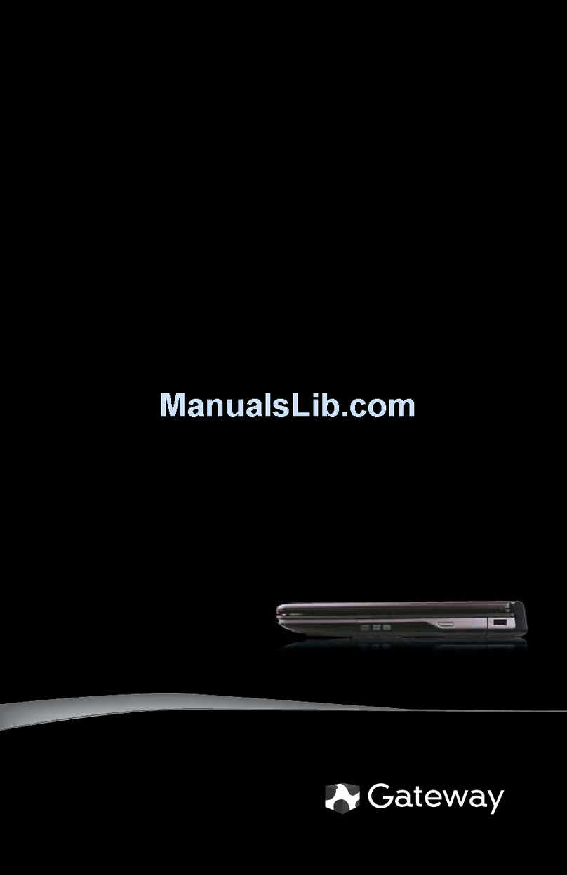 Gateway M-1630j User manual