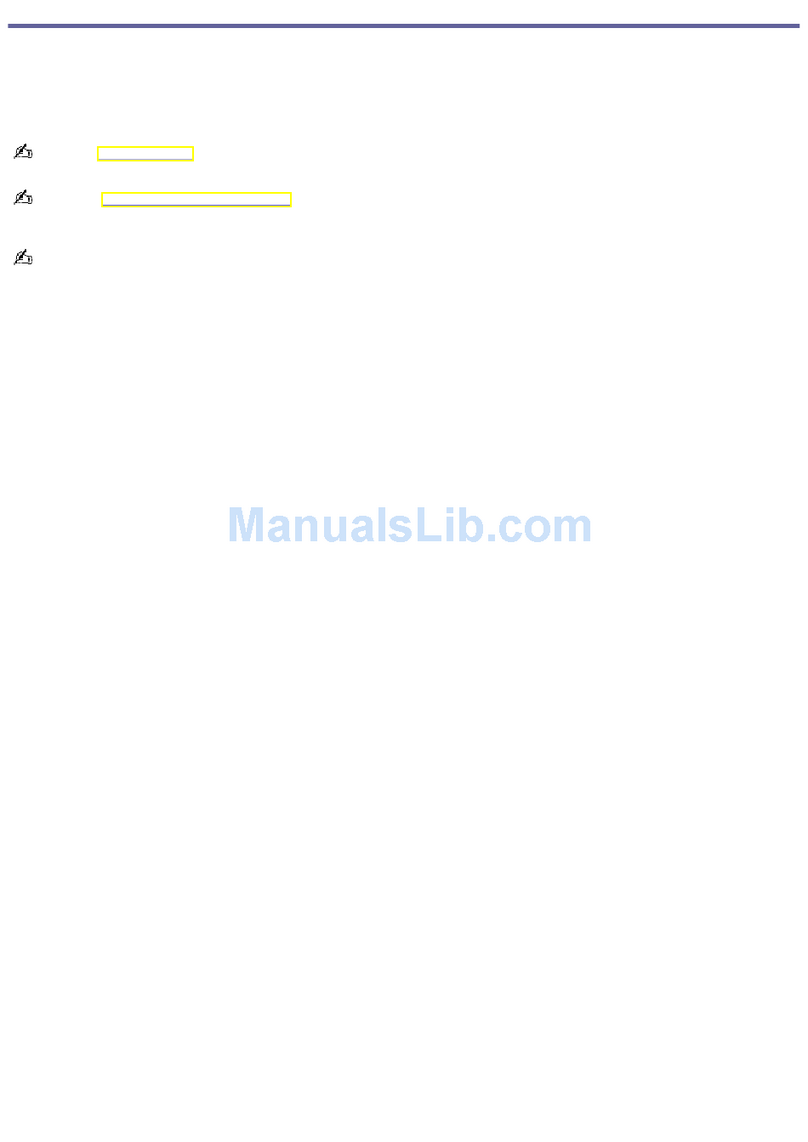 Sony VAIO PCG-V505DXP User manual Sony VAIO PCG-V505DXP User manual