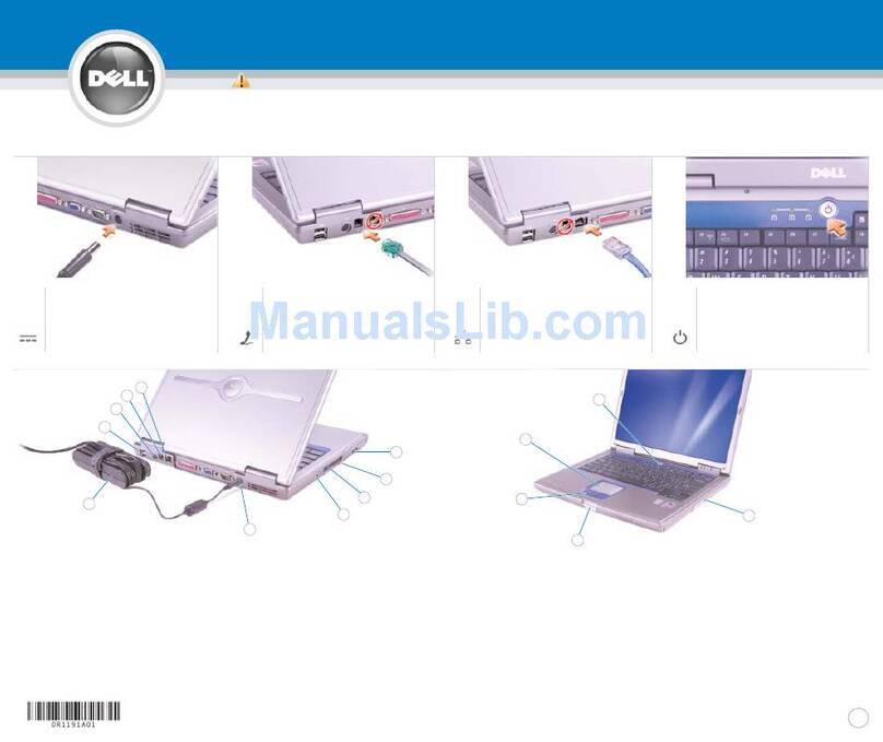 Dell Inspiron 600m User manual