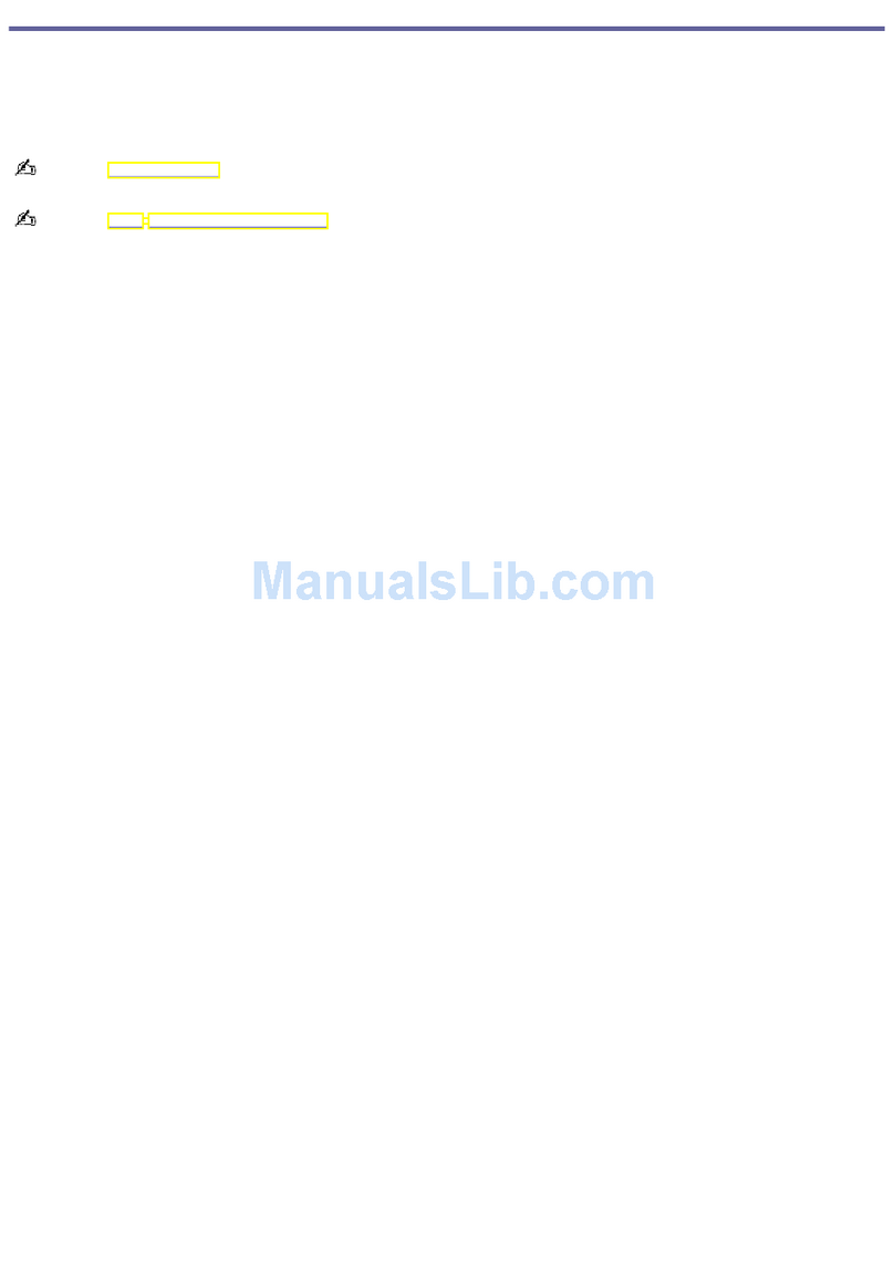 Sony VAIO PCG-V505ACP User manual