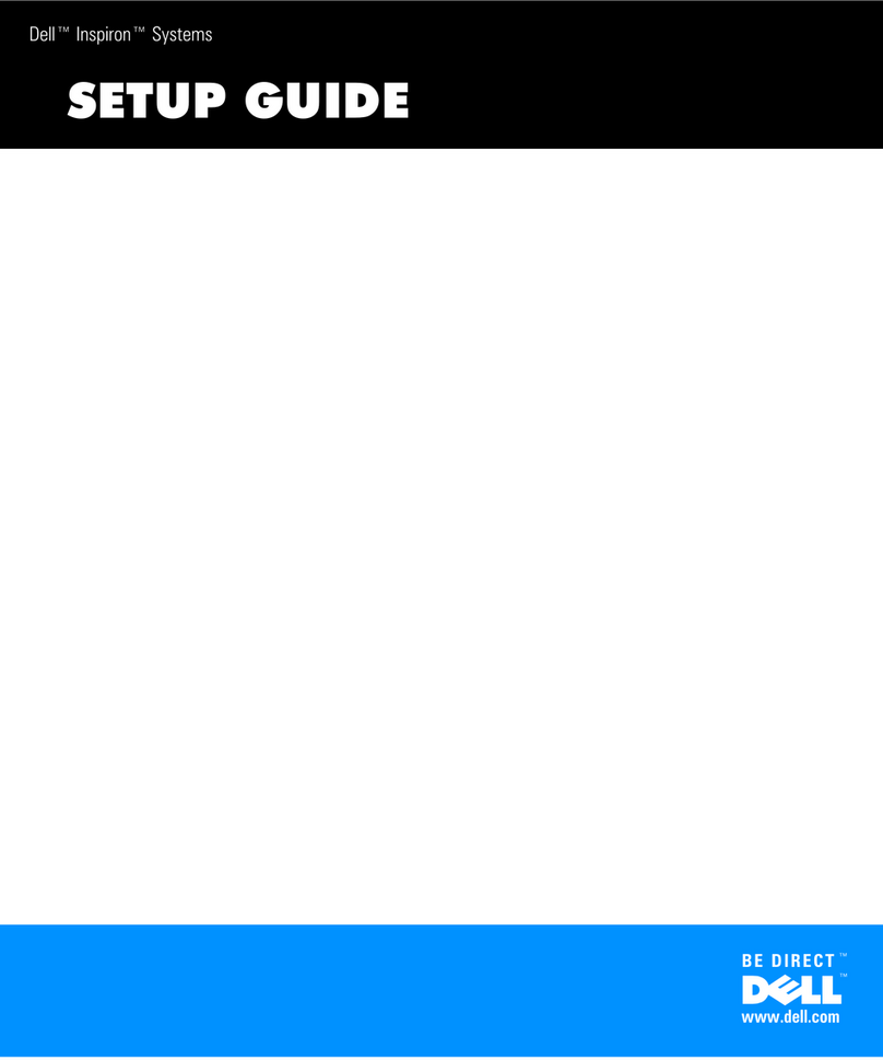 Dell Inspiron 3700 User manual