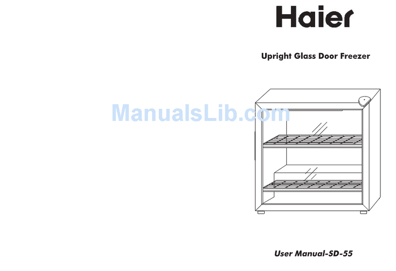 Haier SD-55 User manual