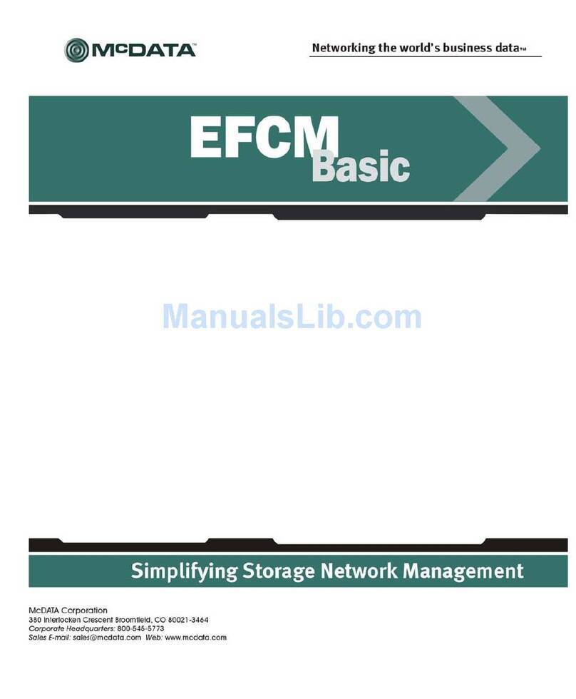 McDATA 316095-B21 - StorageWorks Edge Switch 2/24 User manual