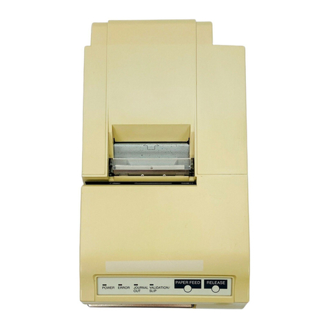Epson U375 - TM B/W Dot-matrix Printer User manual