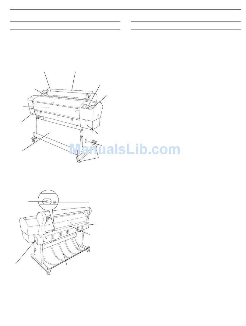 Epson 7880 - Stylus Pro Color Inkjet Printer User manual