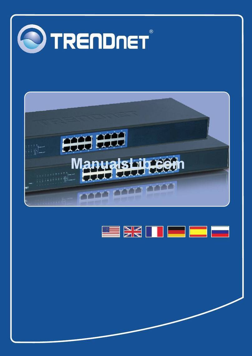 TRENDnet TK-400K - KVM Switch - PS/2 User manual