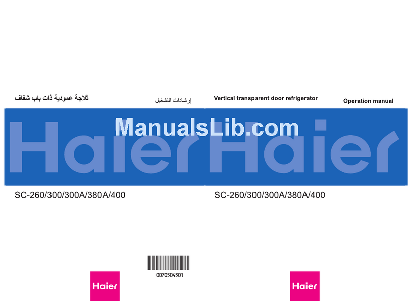 Haier SC-300 User manual