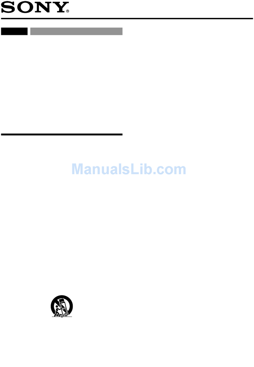 Sony MDR-RF985RK User manual