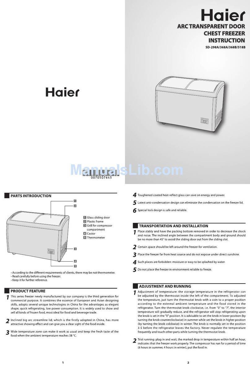 Haier SD-368A User manual