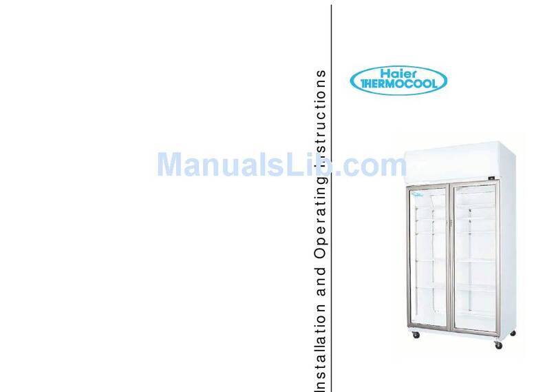 Haier SC-970 Installation and operating instructions Haier SC-970 Installation and operating instructions