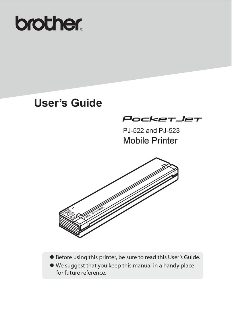 Brother 206627 User manual Brother 206627 User manual