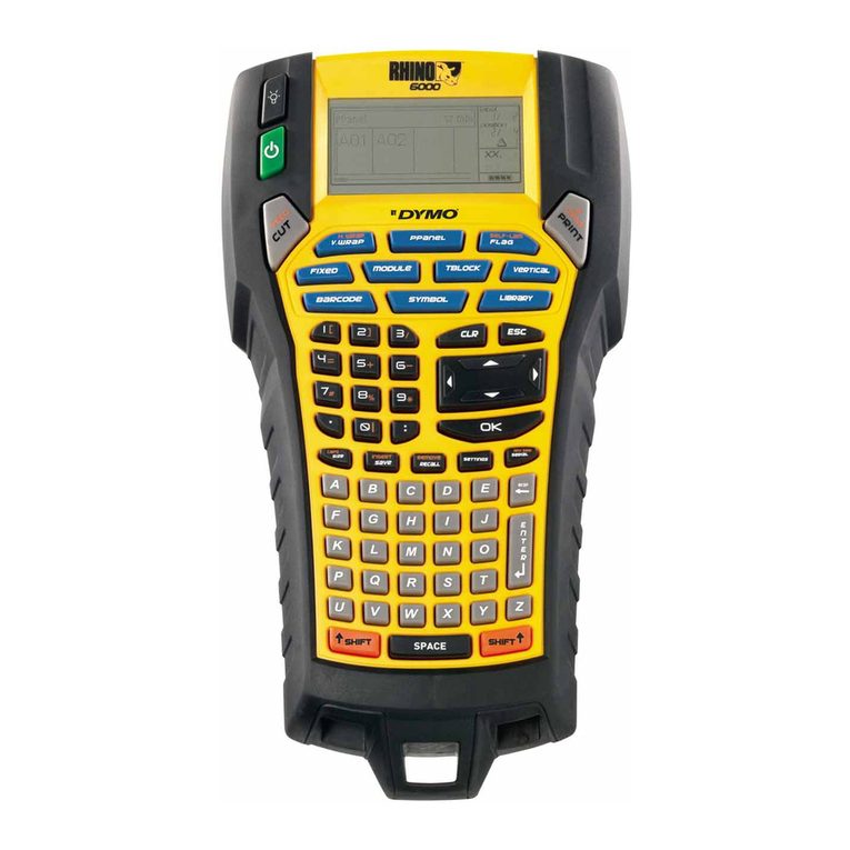 Dymo RHINO 6000 User manual