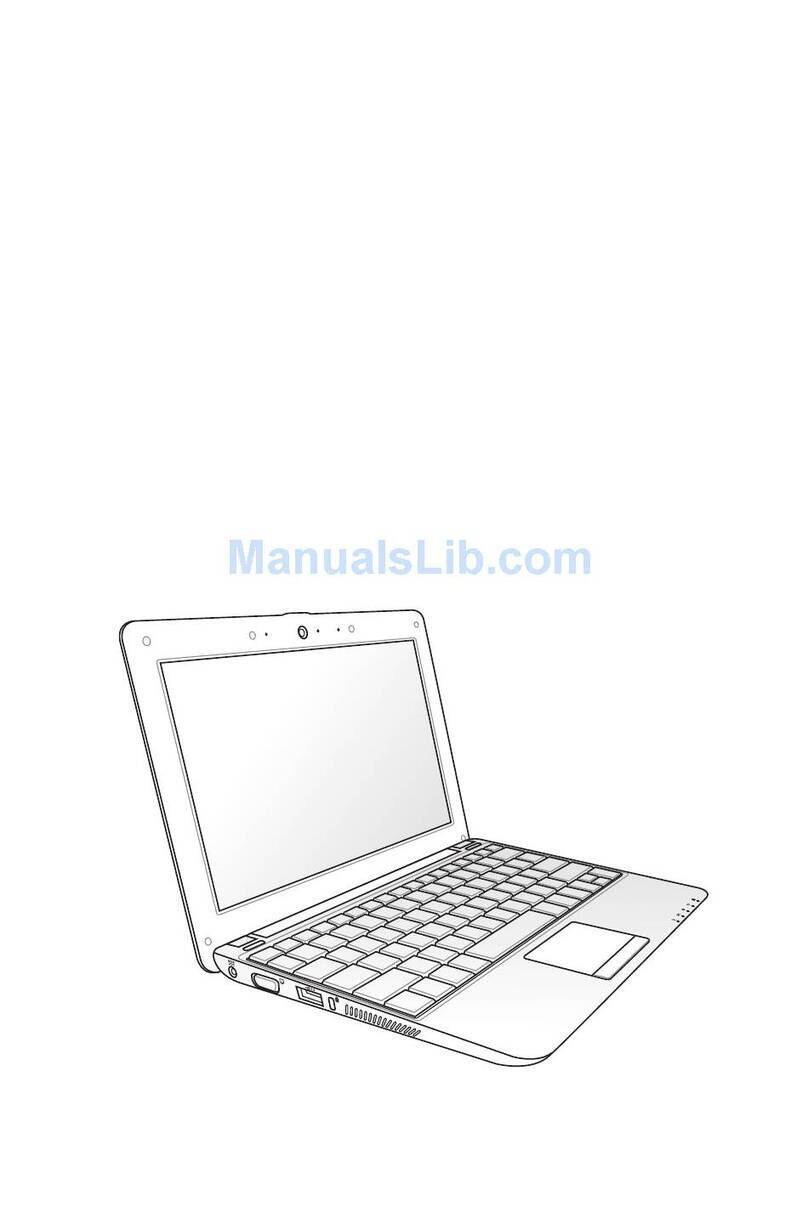 Asus 1001PX-MU27-BK User manual