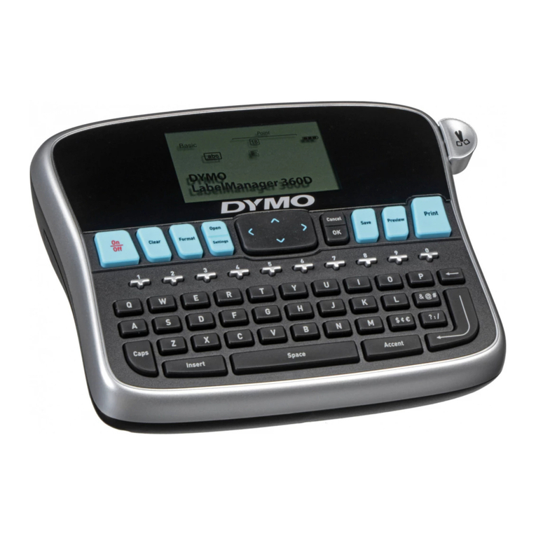 Dymo LabelManager 360D user guide