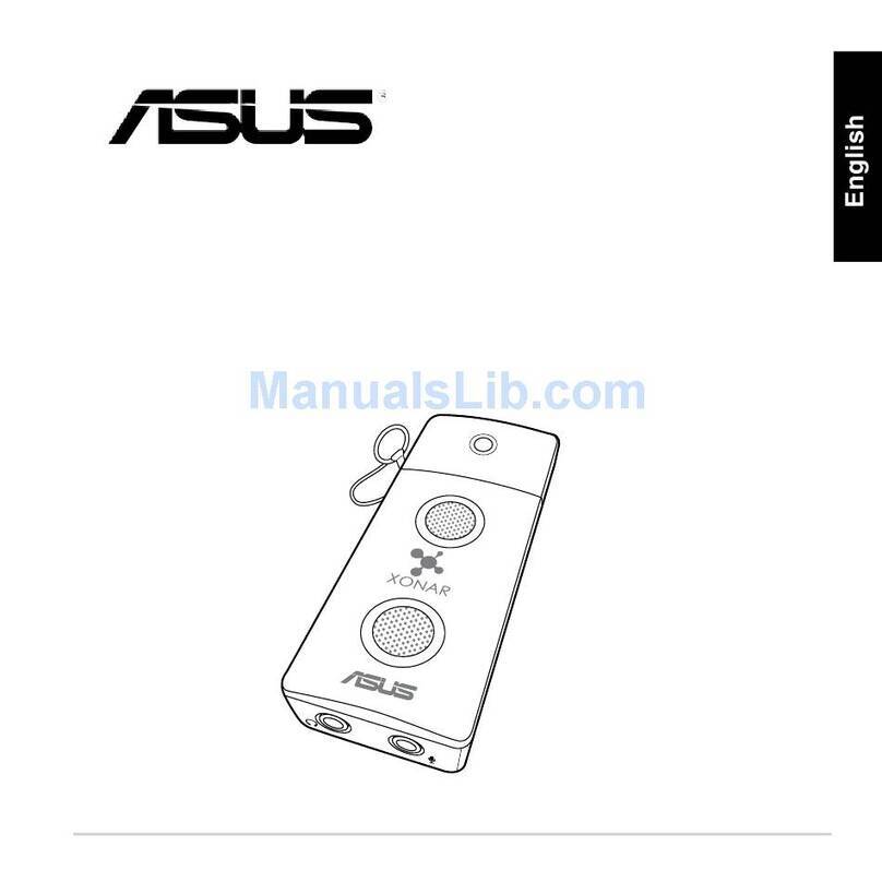 Asus Xonar U3 quick start guide