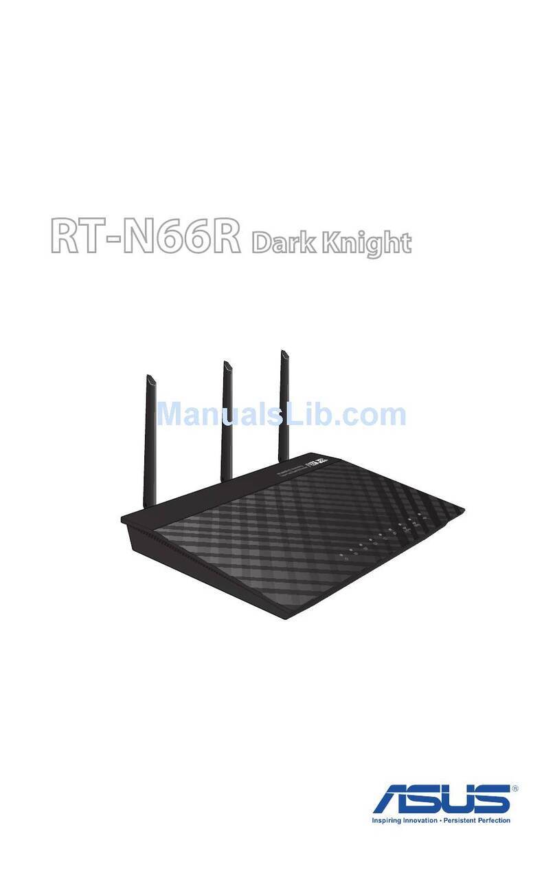 Asus RT-N66R Dark Knight User manual