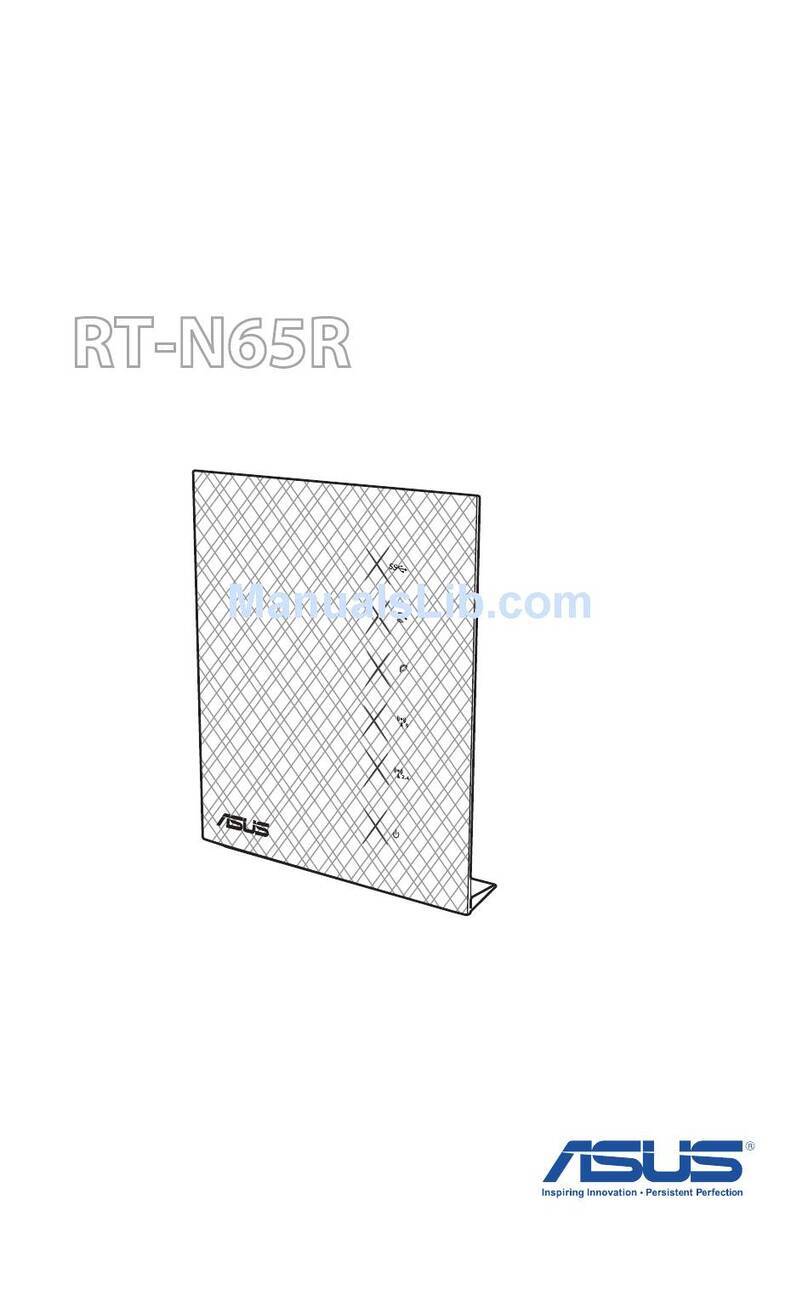Asus RT-N65R User manual Asus RT-N65R User manual