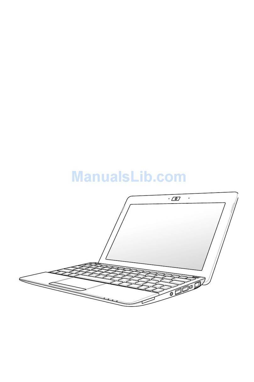 Asus Eee PC 1011CX User manual Asus Eee PC 1011CX User manual