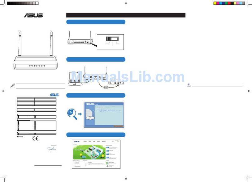 Asus RT-N12 Series quick start guide Asus RT-N12 Series quick start guide
