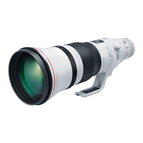 Canon EF500mm f/4L IS II USM User manual