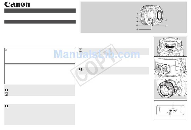 Canon EF 24mm f/2.8 IS USM User manual