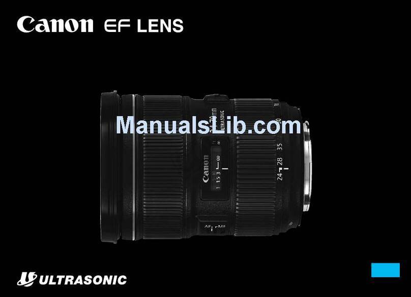 Canon EF24-70mm f/2.8L USM instructions