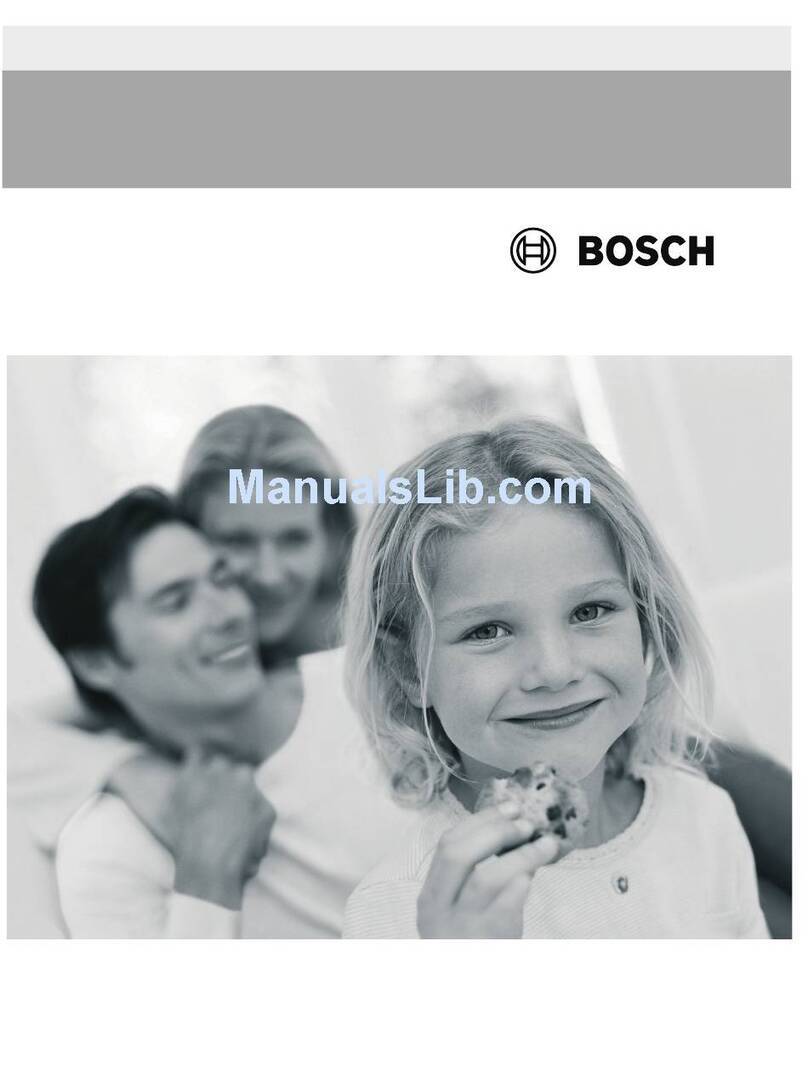 Bosch NET5654UC - 500 36" Electric Cookt use and care manual