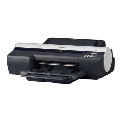 Canon iPF5100 - imagePROGRAF Color Inkjet Printer User manual