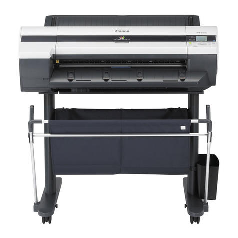 Canon iPF605 - imagePROGRAF Color Inkjet Printer user manual