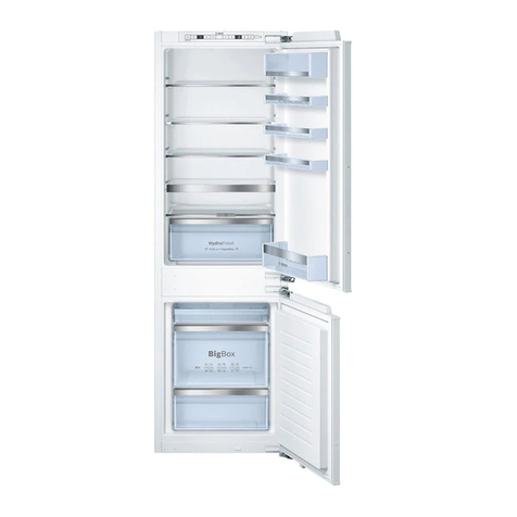 Bosch KIS86AF30G User manual