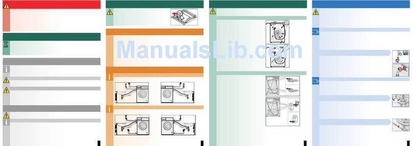 Bosch Exxcel WVD2452BGB installation instructions