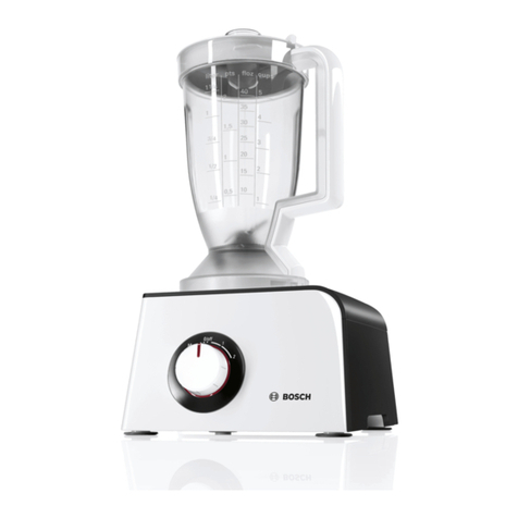 Bosch MCM4100GB User manual
