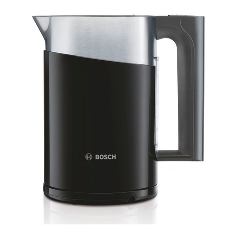 Bosch TWK86103GB User manual Bosch TWK86103GB User manual