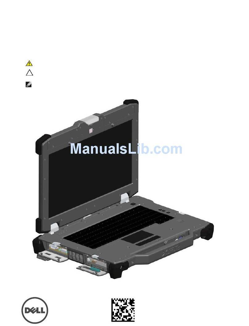 Dell Latitude E6420 XFR Owner's manual