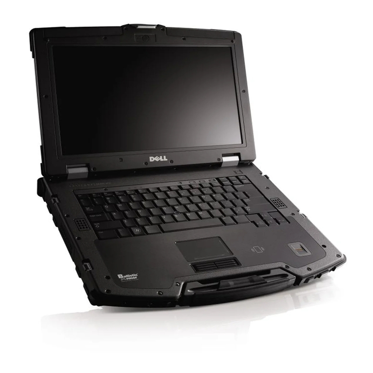 Dell Latitude E6400 XFR Quick setup guide Dell Latitude E6400 XFR Quick setup guide
