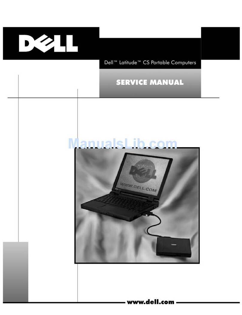 Dell Latitude CS R User manual