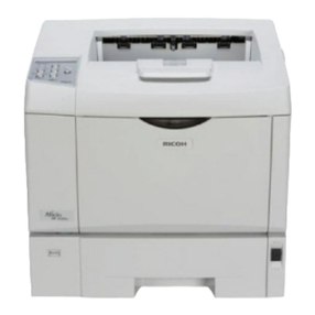 Ricoh SP4100N - Aficio SP B/W Laser Printer Quick start guide