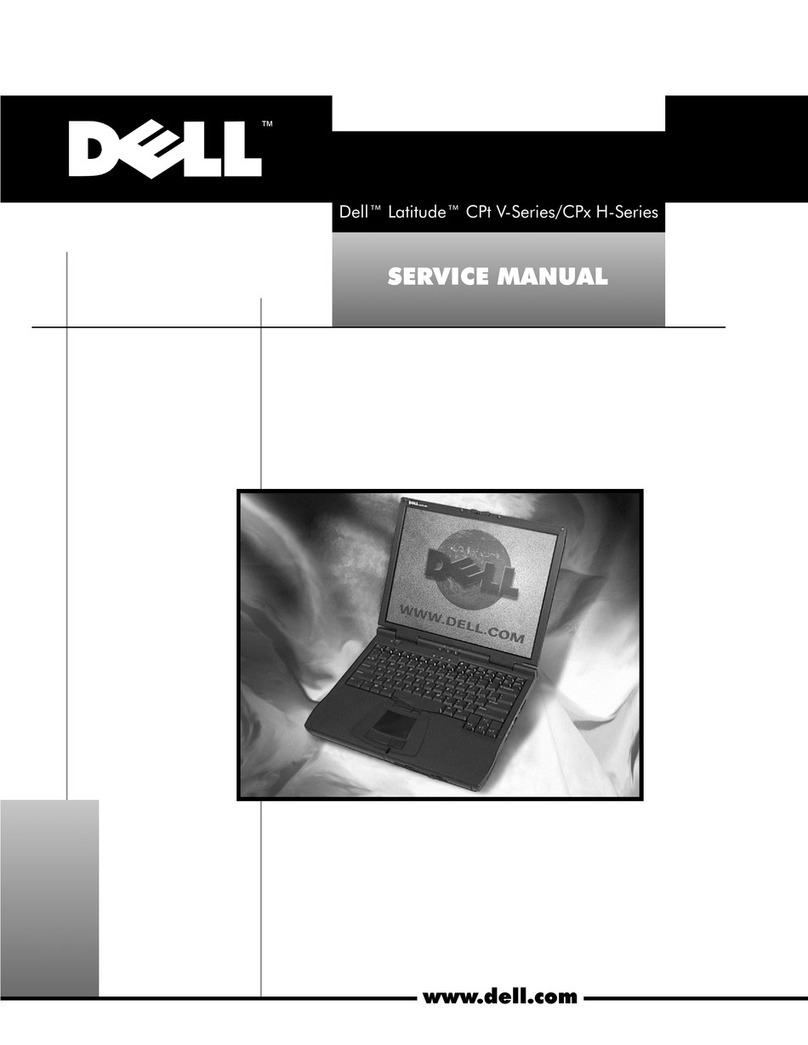 Dell Latitude CPt V Service manual