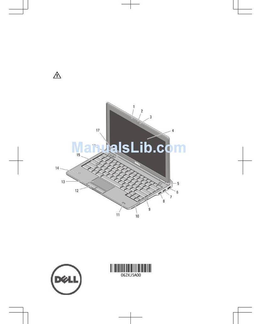 Dell Latitude E6230 Setup and features information
