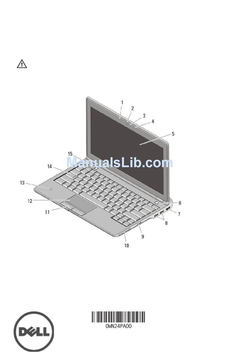 Dell Latitude E6220 Owner's manual