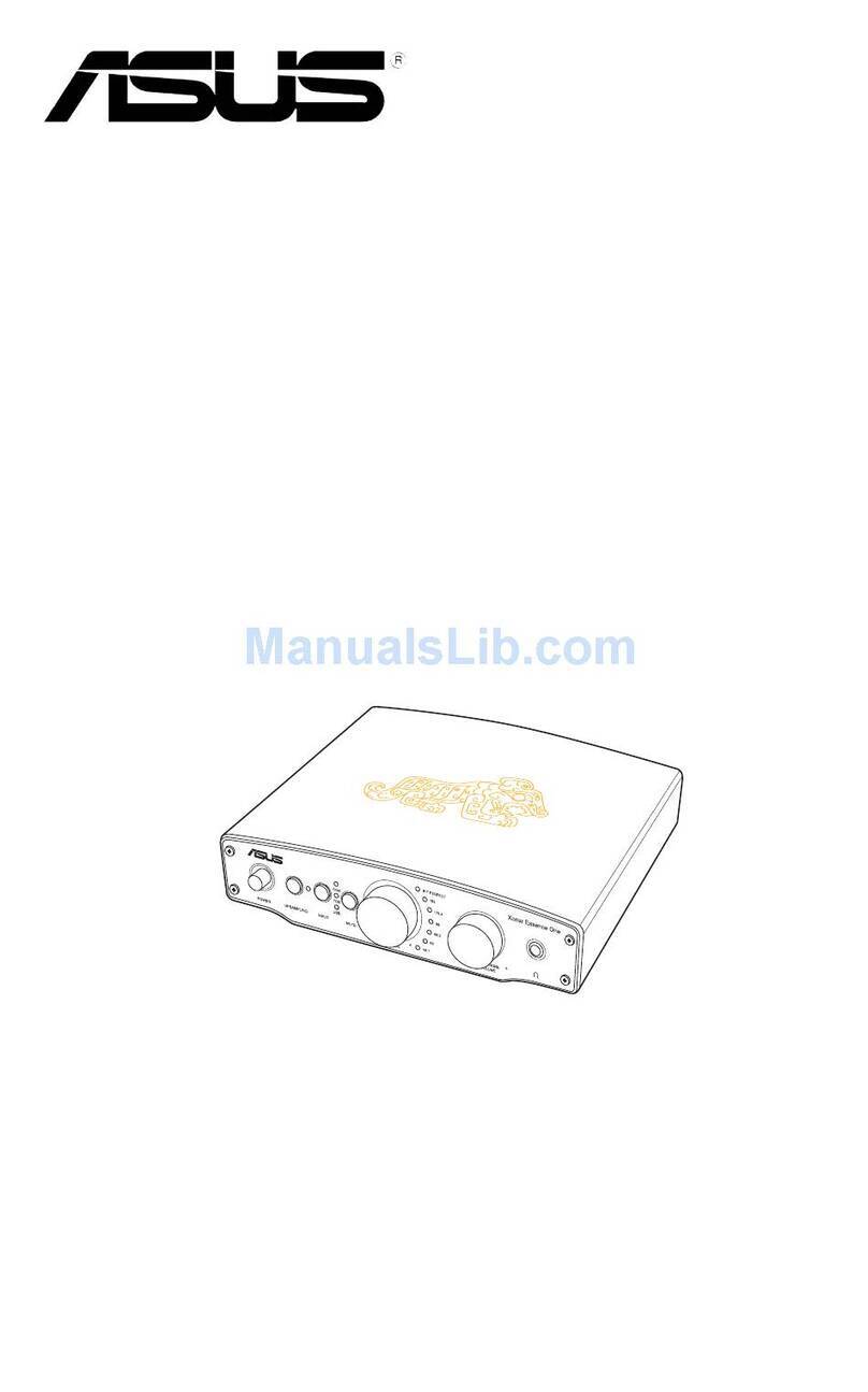 Asus XONAR ESSENCE - Sound Card - 192 kHz Switching guide