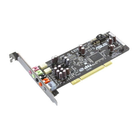 Asus Xonar DS User manual